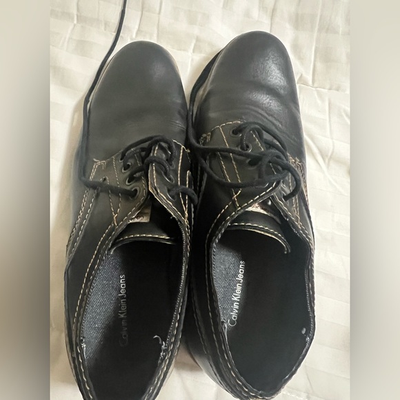 Calvin Klein Jean shoes 10.5 brown - Picture 1 of 2